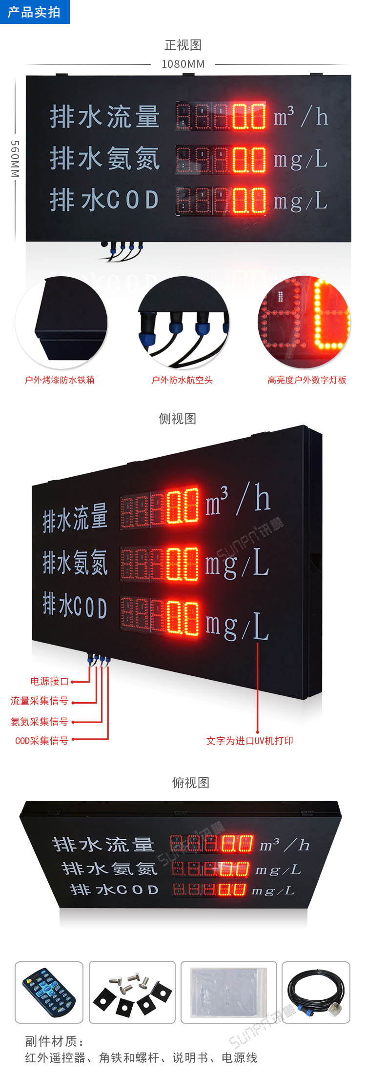 污水處理設(shè)備數(shù)據(jù)采集LED看板.jpg