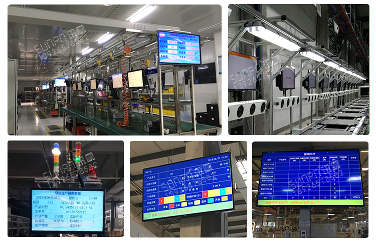 車間目視化LCD電子看板應用案例 車間目視化LCD電子看板應用案例