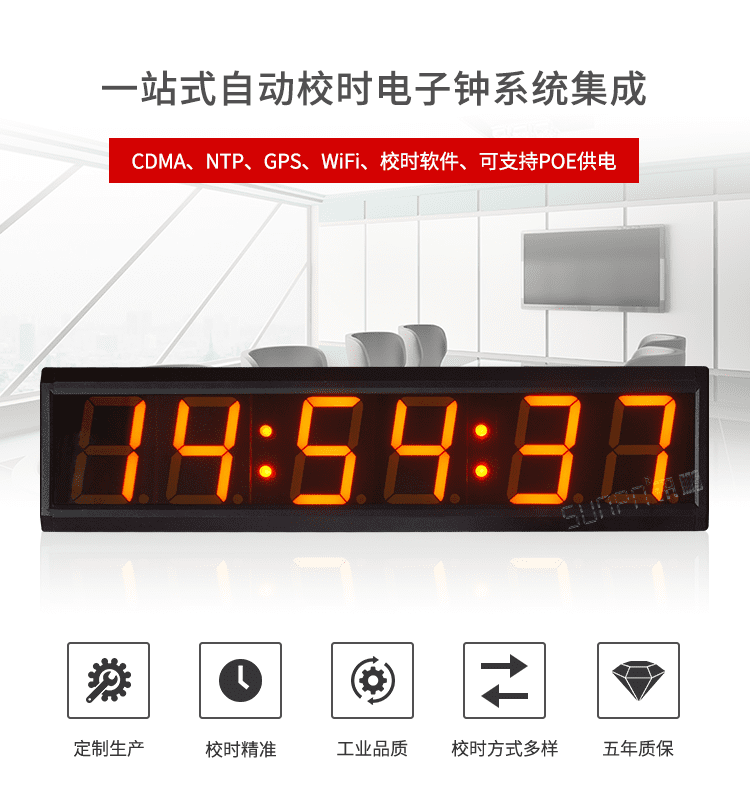 CDMA同步電子鐘