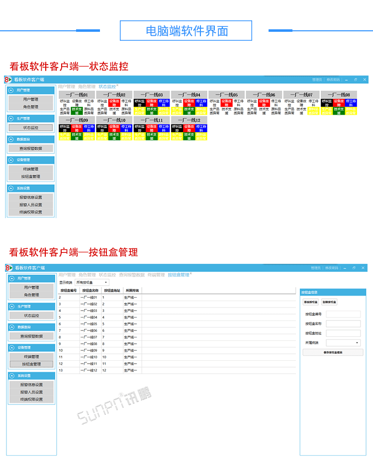 無線安燈系統軟件界面