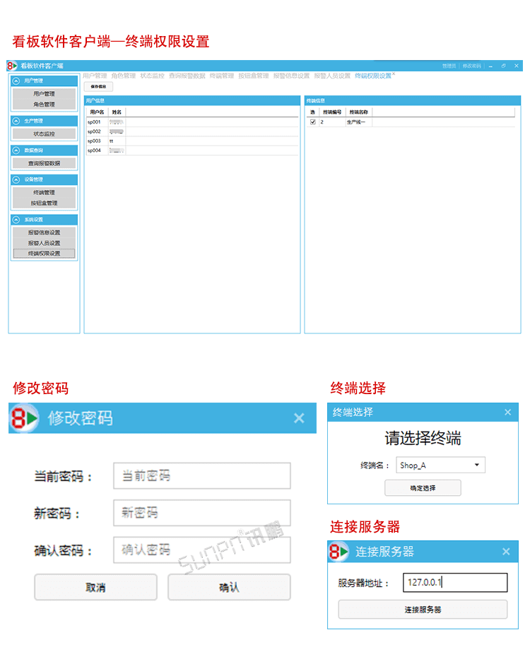 無線安燈系統軟件界面