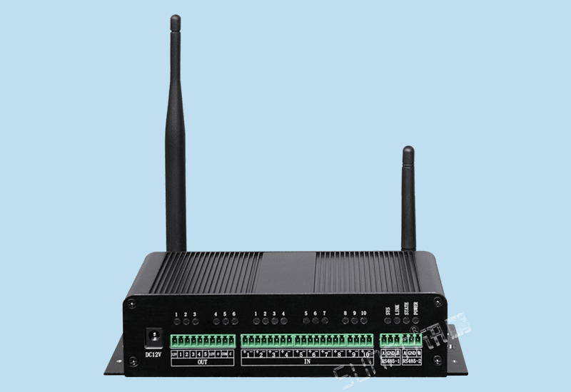 訊鵬mes系統終端無線WiFi網絡RS485工業物聯網關OD門IO開關模擬量電流數據采集器