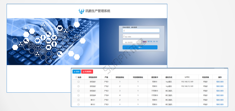 安燈系統(tǒng)網(wǎng)頁版客戶端界面