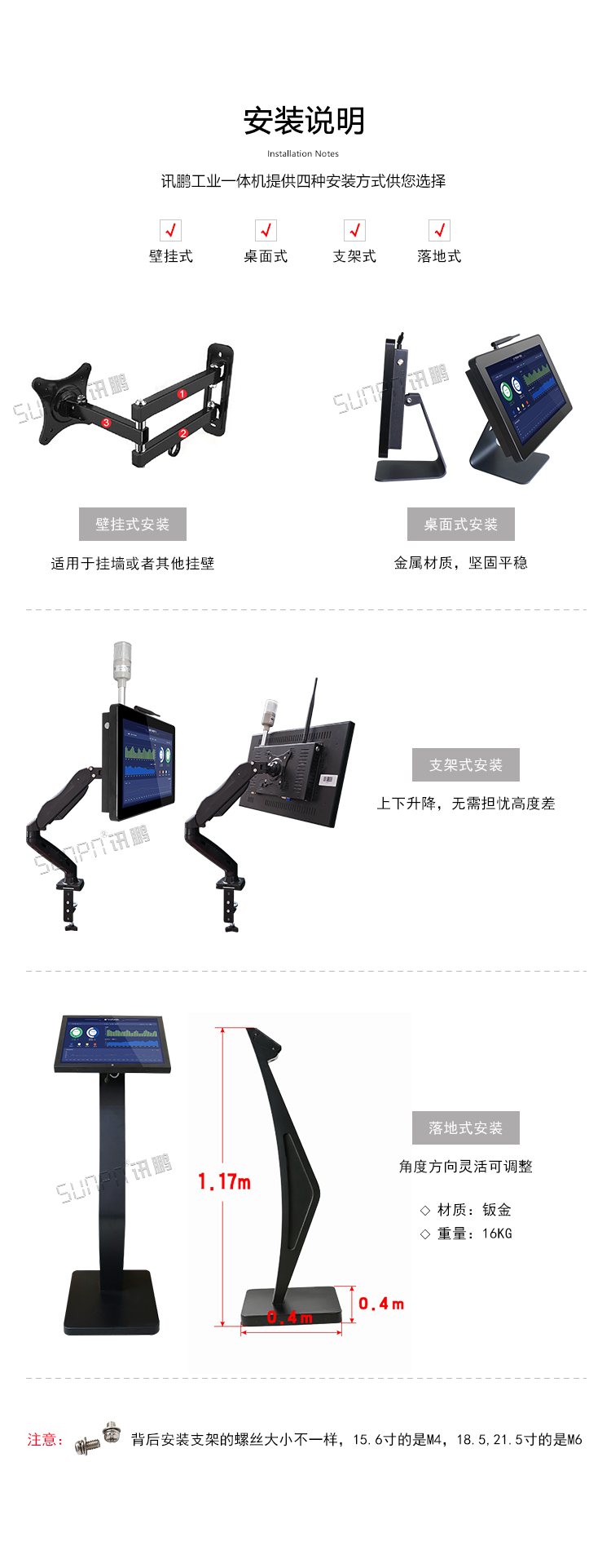 工業一體機安裝說明