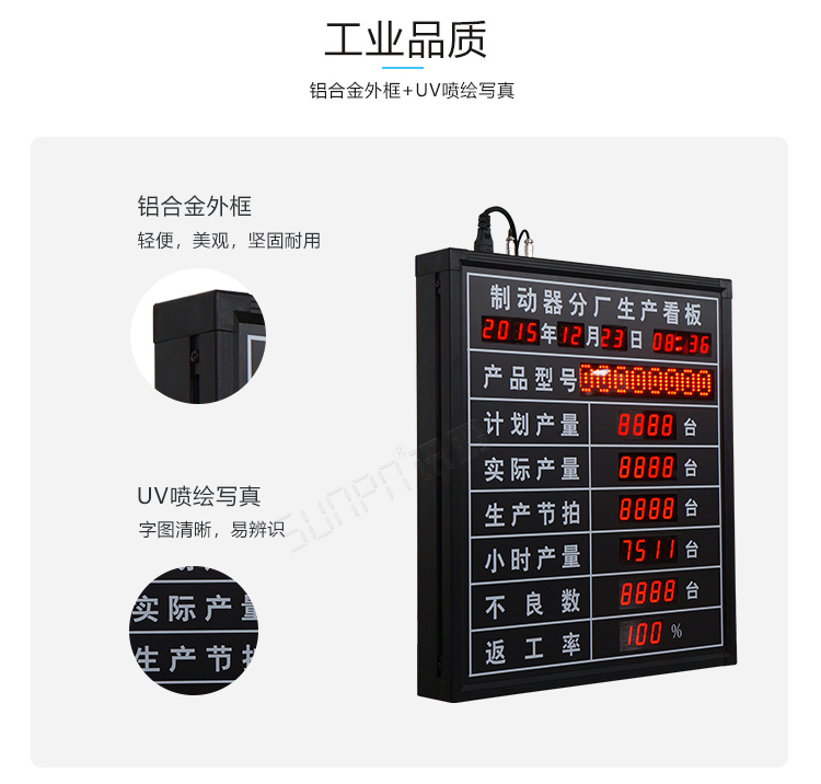 車間生產(chǎn)看板產(chǎn)品產(chǎn)品介紹