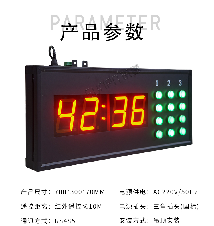 RS485數字通訊屏產品參數