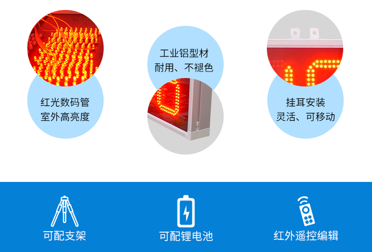 LED計時器顯示屏材質介紹