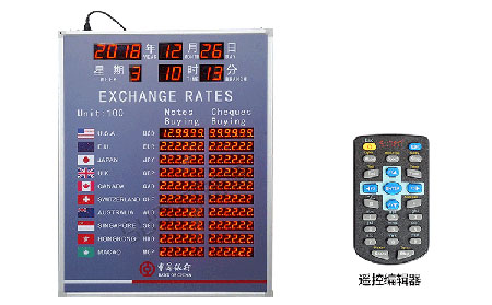 外匯匯率顯示屏 外匯匯率顯示屏