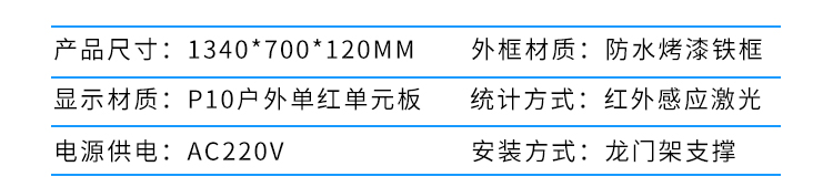 人流量監測系統產品參數 人流量監測系統產品參數