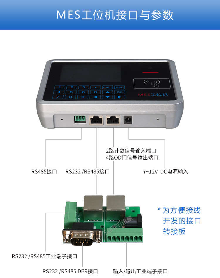 智能MES工位終端接口說(shuō)明