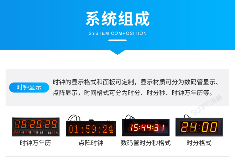 CDMA電子鐘系統組成