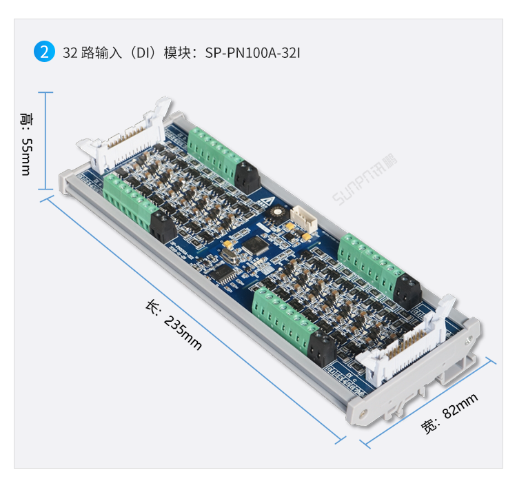 Profinet總線IO模塊尺寸參考 Profinet總線IO模塊尺寸參考