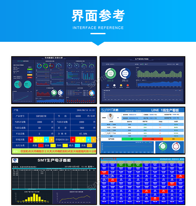 生產進度管理系統-界面參考 生產進度管理系統-界面參考