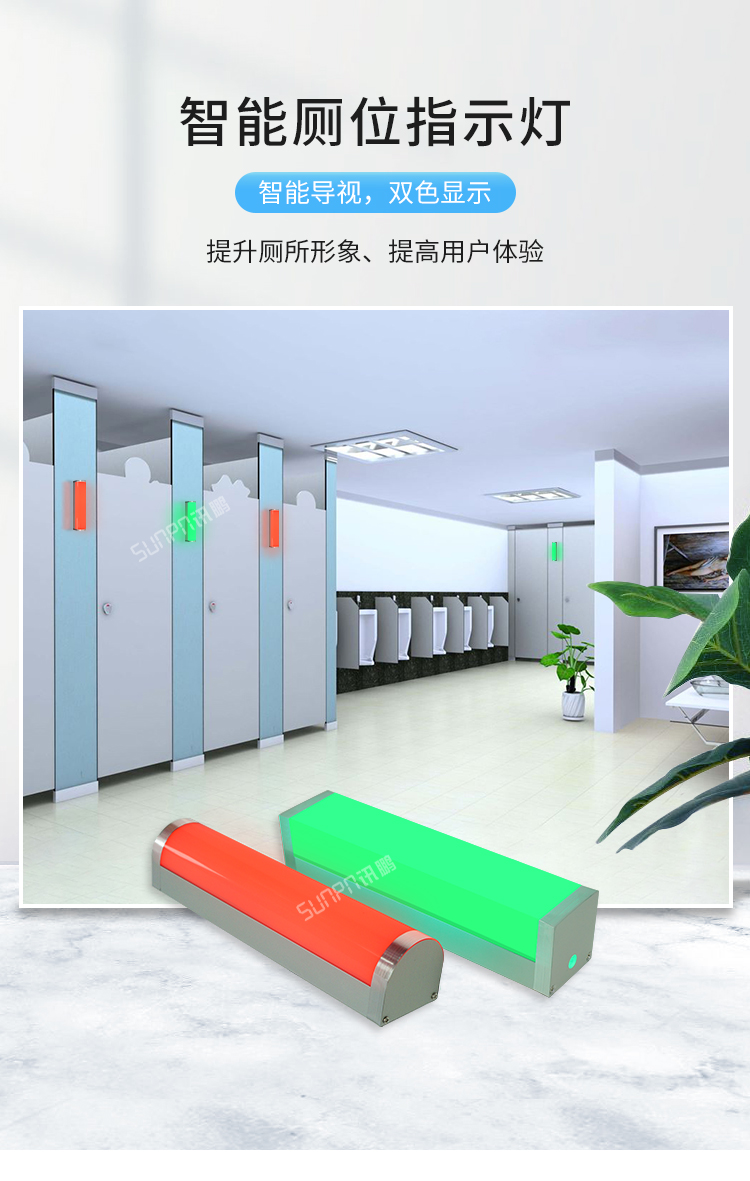 廁位有人無人雙色燈產品介紹
