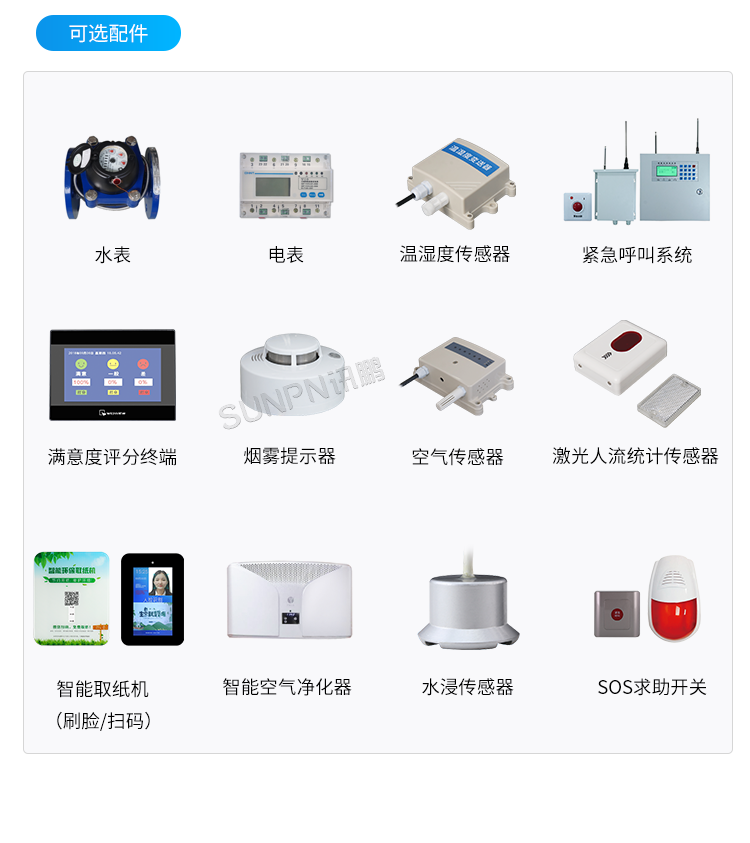 智慧公廁管理系統(tǒng)-相關硬件