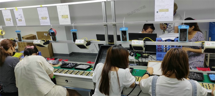 防靜電手腕帶監測系統-現場照片 防靜電手腕帶監測系統-現場照片