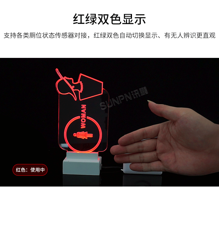 公廁有人無人指示牌-產品介紹